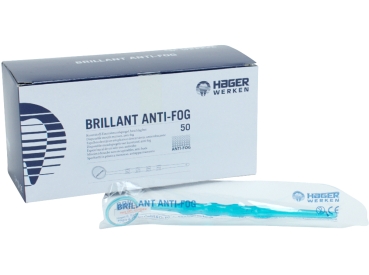 Brilliant Anti-Fog szájrész kék-trans.50db