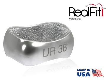 RealFit™ I - felső állkapocs, 2 részes együttes (17-es, 16-os fog), Roth .022"