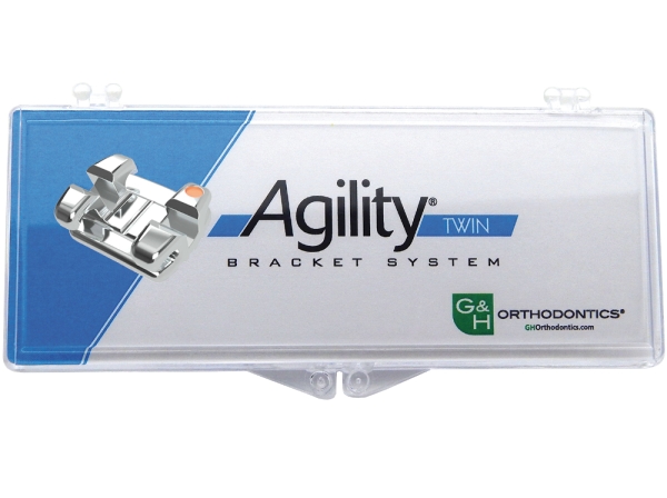 Agility™ TWIN (Avant™ Standard), Bracketek külön, Roth .018"