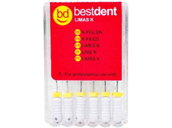 K-File N.15 25mm Bestdent 6db
