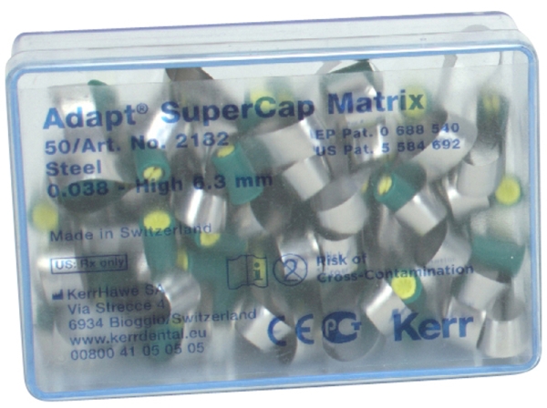 Adapt Supercap Matr. acél 6,3 0,038 Pa
